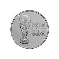Аверс монеты «Футбол-18»